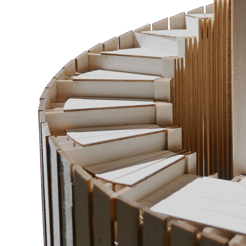 Photo maquette escalier